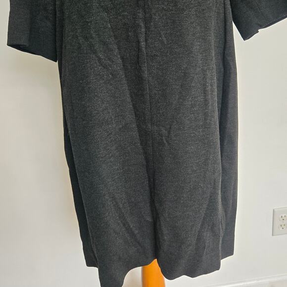 MM LaFleur Mona Plus Sized Dress Gray Modest Professional Stretch Ponte Women 2X - Picture 8 of 11